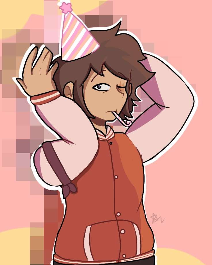 supac00l_'s tweet photo. Cumpleanos retrasado || @AlexOutro  || #draw #doggle https://t.co/8CqeqJgmAO