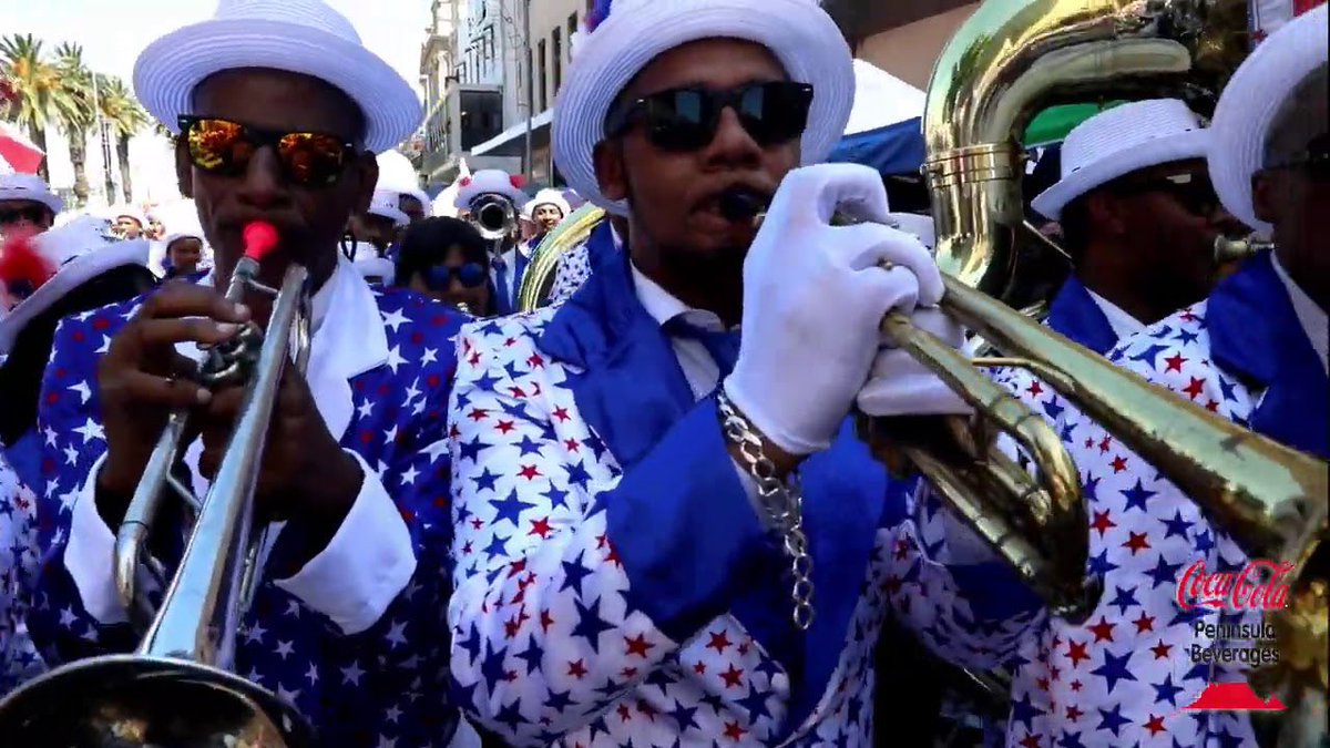 46Unava's tweet photo. You literally have an annual Coon Minstrel Festival in Cape Town, South Africa. 
It draws its visual  and musical influence from  New Orleans Mardi Gras and 18th &amp; 19th century American racist traditions that include Blackface. 
You can’t even make this shit up https://t.co/aTPzaSwr5R