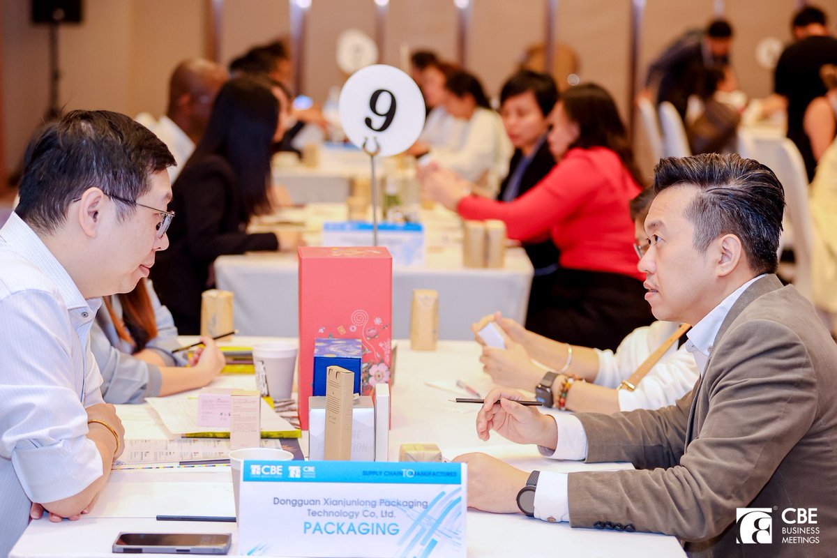 How to find the best supply chain products that suit your business?
CBE Supply Chain to Manufacture Business Meeting awaits you!
May 11, 14:00-17:30，
Find the best packaging, ingredients, OEM and machinery to boost your business!
Click to register: visit.cbebaiwen.com/RegisterEn?tra…