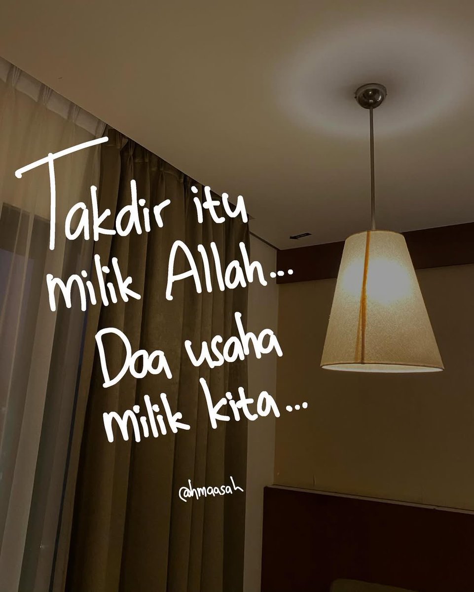 icannn___'s tweet photo. Takdir itu milik Allah, doa dan usaha milik kita.

A Thread https://t.co/aCYmXEeM0k