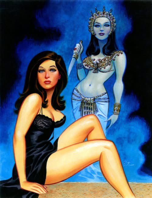 RCDad92's tweet photo. Any fans of Valerie Leon
Blood from the Mummy's Tomb?
Painting by Bruce Timm
#HammerStudios https://t.co/8S1tNSSsNl
