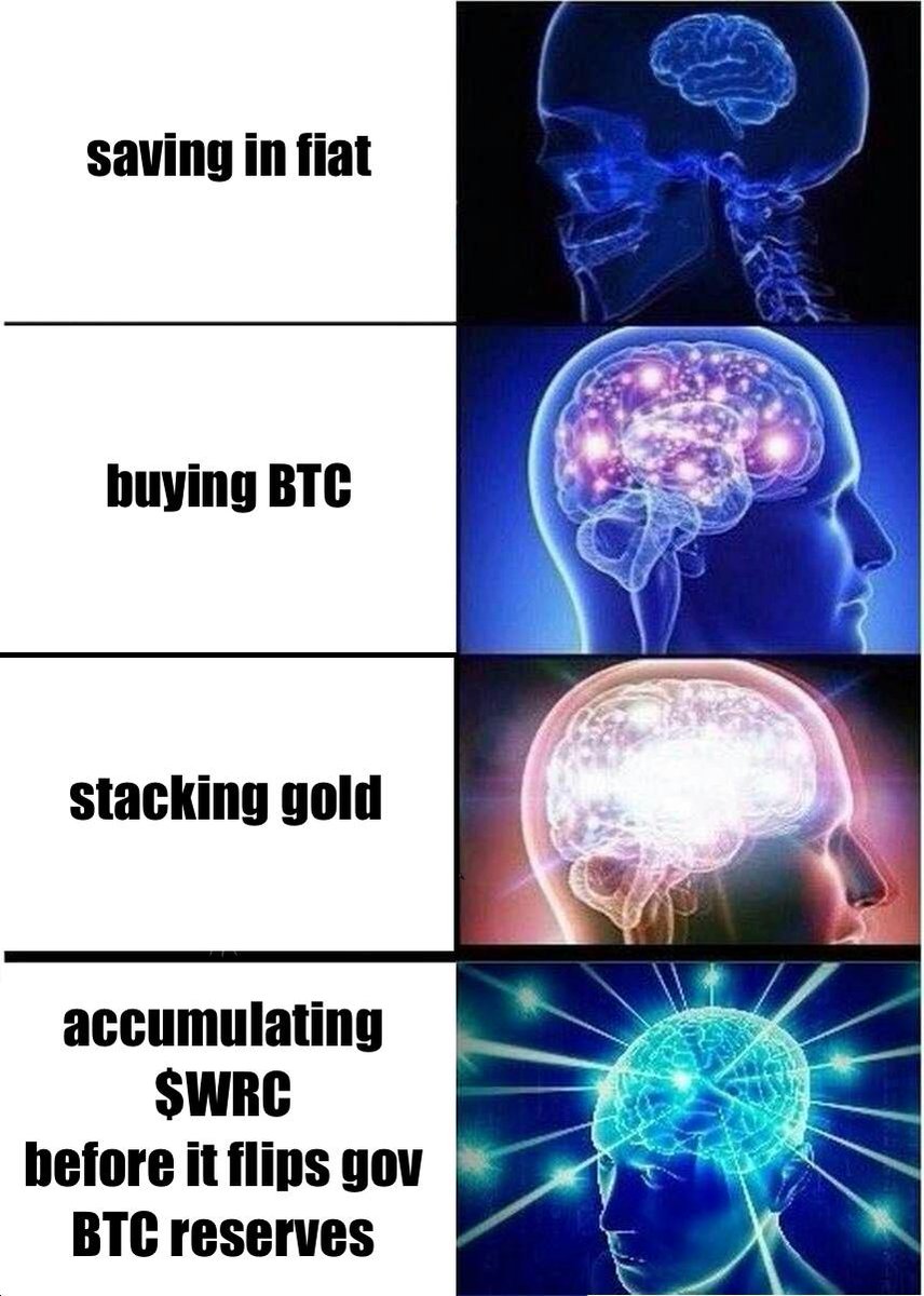 belldomina8's tweet photo. @Vivek4real_ Saylor dreaming of $13M BTC?
Cool.
Meanwhile, $WRC is still under the radar — and we’re stacking like legends. 🐂 https://t.co/2BUI0ENAdG