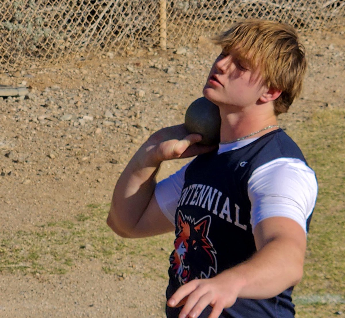 Eli Taylor (@elitaylor2027) on Twitter photo I won/placed #1 in my very first track and field meet with a shot put throw of 43’6” <a href="/Cehsfootball/">Centennial Coyotes Football</a> <a href="/CeHSYbarra/">Steve Ybarra</a> <a href="/CoachThiele/">Tim Thiele</a> <a href="/Coach_ATaylor/">Andrew Taylor</a> <a href="/CeHSathletics/">CentennialAthletics</a> <a href="/Coach_Carter34/">Billy Carter</a> I won/placed #1 in my very first track and field meet with a shot put throw of 43’6” <a href="/Cehsfootball/">Centennial Coyotes Football</a> <a href="/CeHSYbarra/">Steve Ybarra</a> <a href="/CoachThiele/">Tim Thiele</a> <a href="/Coach_ATaylor/">Andrew Taylor</a> <a href="/CeHSathletics/">CentennialAthletics</a> <a href="/Coach_Carter34/">Billy Carter</a>