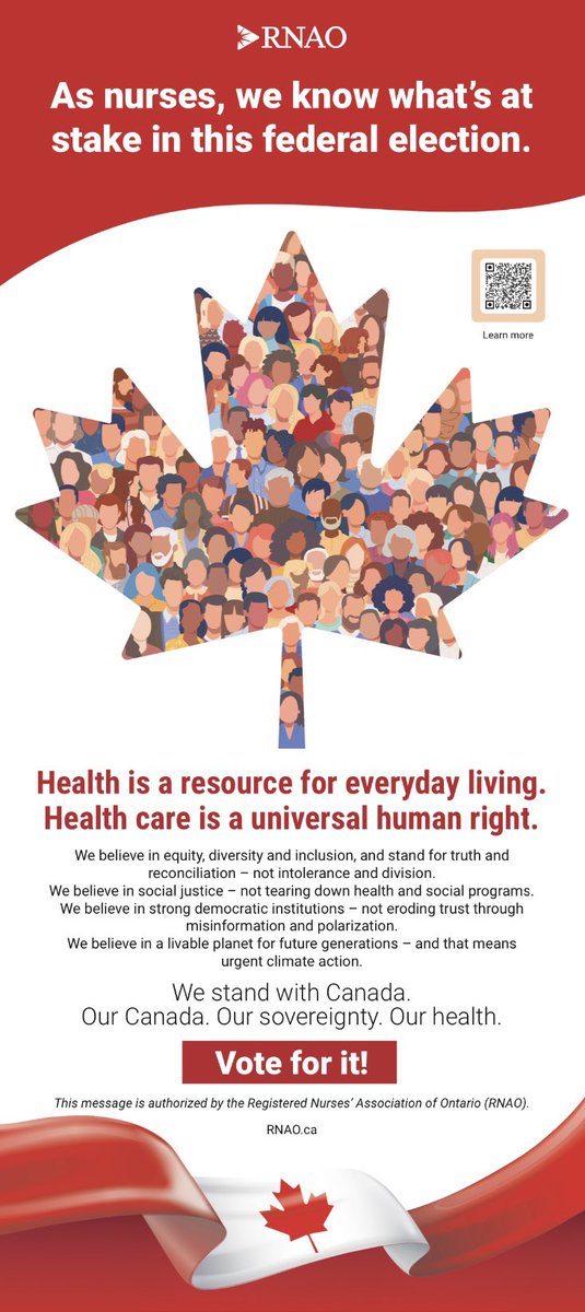 PoonamSharmaRN's tweet photo. @RNAO @ElectionsCan_E @TorontoStar @CityNewsTO @CP24 @RNAO @rnao_region4 @DorisGrinspun @LhamoDolkar2023 @ClaudetteHollow @marionzych https://t.co/Hf4pKYVvty