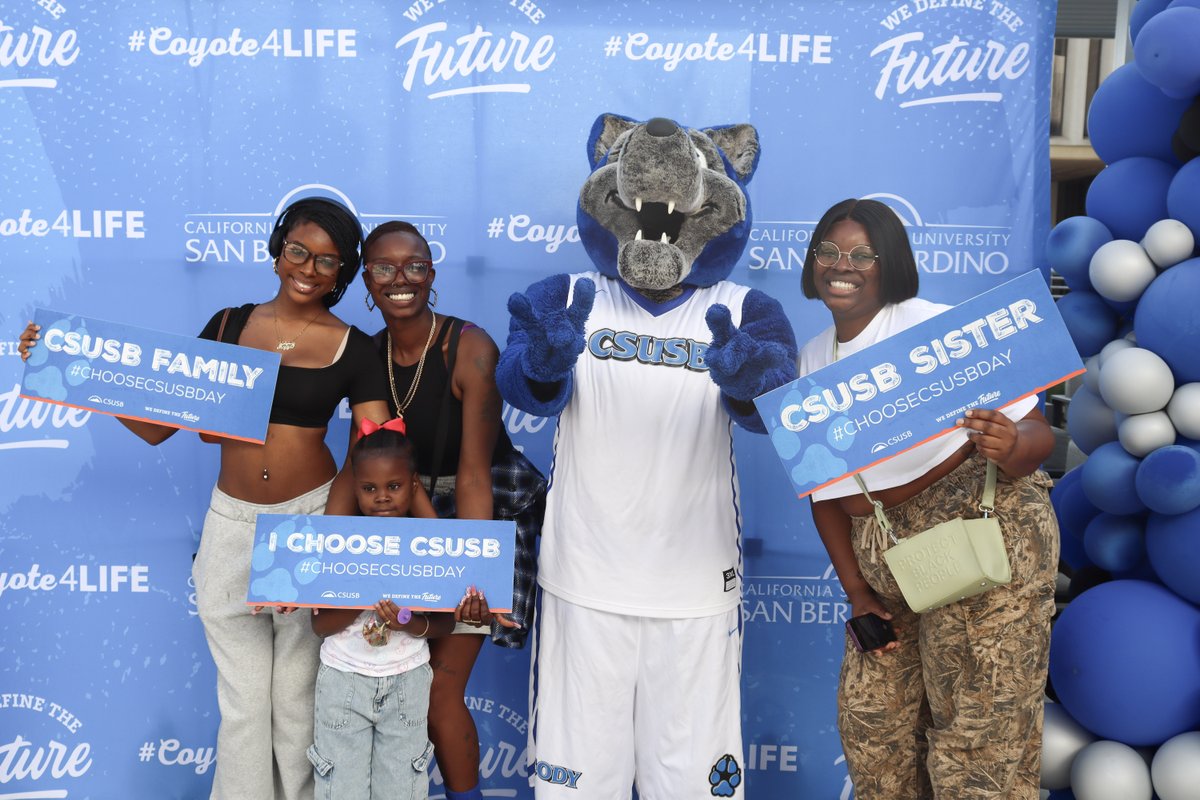 CSUSBAdmissions's tweet image. They chose #CSUSB—and we’re so proud to welcome them to the #CoyoteFamily! 💙🐾

National Decision Day is May 1—are you ready to #ChooseCSUSB?

Tag us and share your moment! 🎓 #NationalDecisionDay #FutureCoyote