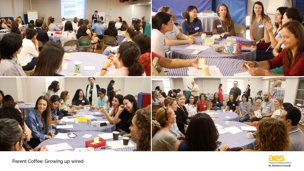 AESDelhi's tweet image. AES Educators and Counselors recently hosted a cross-division parent coffee entitled "Digital Media & Your Family". Thank you to all the parents who joined us for this important discussion! 💛✨
Learn more about us: buff.ly/ulByZA7
#AESDelhi #InternationalSchool