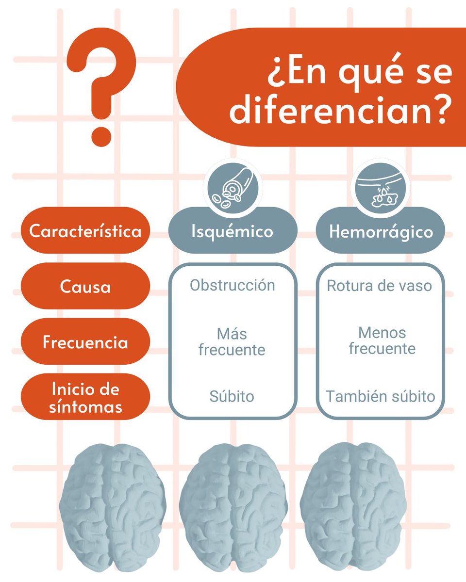¿ACV isquémico o hemorrágico? Saber diferenciarlos es clave para actuar a tiempo 🧠 #cerebrovascular #prevenciónacv #acv
#salud #saludcerebral #neurociencia
#investigacion #ñuble #chile