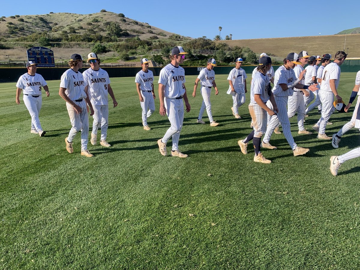 CREAN LUTHERAN CELEBRATES THRILLING 4-3 FREEWAY LEAGUE VICTORY OVER YORBA LINDA. 
PHOTO: Tim Burt, OC Sports Zone 
Story and photos later! 
⁦<a href="/OCSportsZone/">OC Sports Zone</a>⁩ ⁦<a href="/CreanBaseball/">Crean Lutheran Baseball</a>⁩ ⁦<a href="/creanlutheranhs/">Crean Lutheran</a>⁩ ⁦<a href="/FernandoMDonado/">Fernando M. Donado</a>⁩ ⁦<a href="/TimBurtIrvine/">Tim Burt</a>⁩