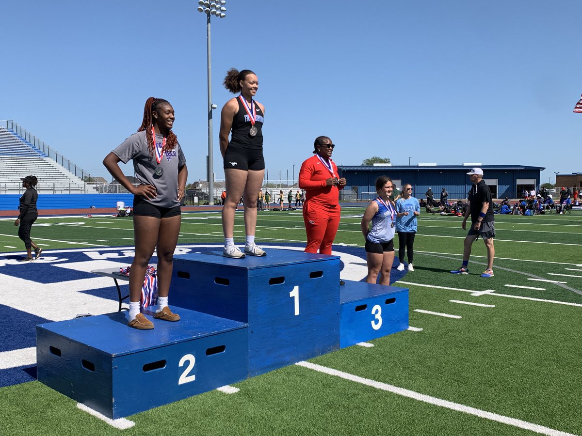 _CoachJJohnson's tweet photo. Lots of hardware for the Friendswood Mustangs today at the area meet! https://t.co/MEN4TZGINB
