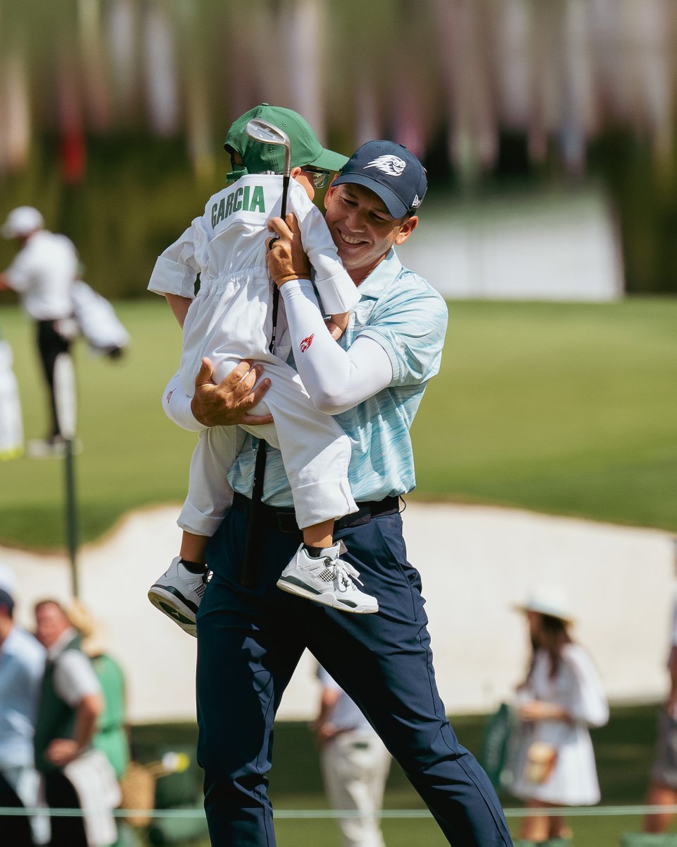 The Garcia’s take on Augusta 😁⛳️