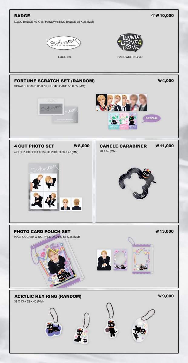 2025 TEN CONCERT 1001 MOVEMENT 'STUNNER' IN SEOUL OFFICIAL MD