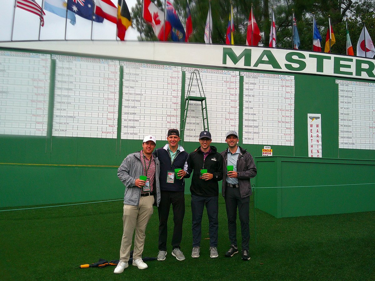 WkndWarriorGolf's tweet photo. WWGC takes on @TheMasters #themasters #mastersweek https://t.co/rRyMycpAwn