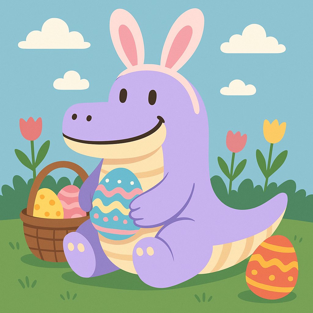 CriptoGtk's tweet photo. 🥚🐊 “Forget the bunny and the chocolate… all I really want is to win this giveaway!” 😂🙌
@chompdotgames https://t.co/1A4EuFJ15O