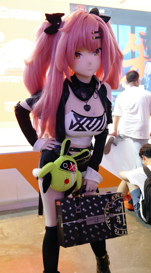xielongtao02's tweet photo. 今天也在装可爱骗数据
https://t.co/kqyIqUKSMT
 #BKC_BlacKCat #玄猫物语 #kigurumi #绝区零 #妮可 https://t.co/E5nzCXL5zs