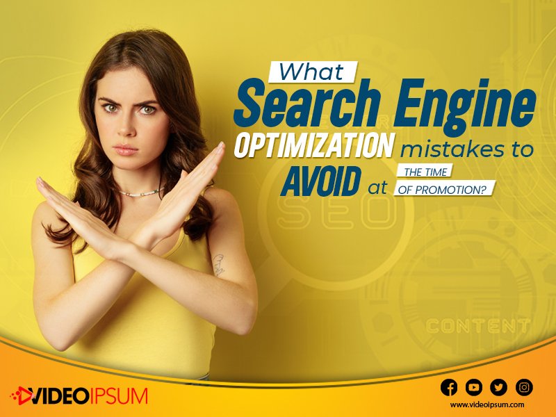 What Search Engine Optimization Mistakes to Avoid at the Time of Promotion? #videopromotion #youtubepromotion #videopromotionservice #youtubepromotionservice videoipsum.com/blog/what-sear…