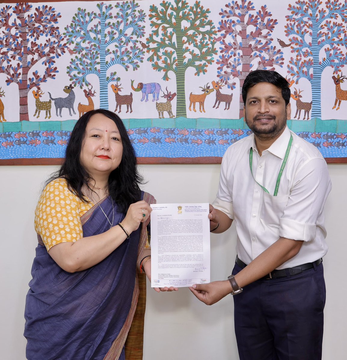 Happy birthday ma’am! 🎂💐<a href="/KesangYSherpa/">Kesang Y Sherpa</a> 
Your dedication and strength to work are truly and always appreciated. Wishing you a day filled with happiness and a year of continued success. #IRS #DoC