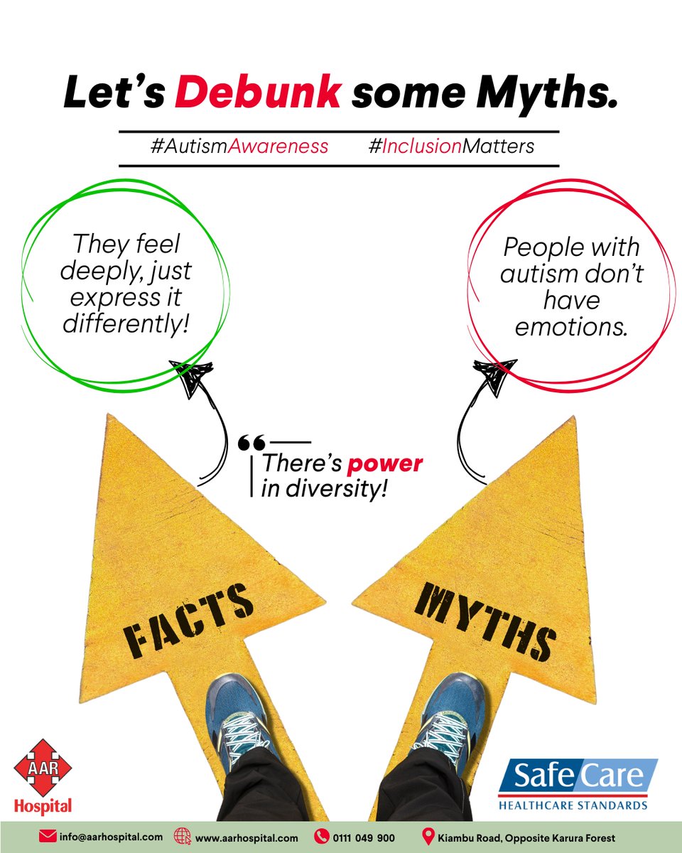 Every individual on the spectrum has unique needs, abilities, and strengths. It’s important to recognize that everyone’s experience with autism is distinct.

Here are more facts about autism—don’t miss out on learning the truth!

#AutismAwareness #InclusionMatters #SupportAutism