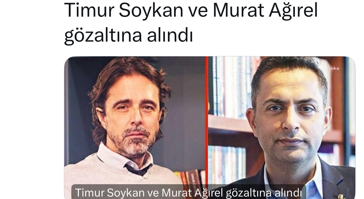 GayeUsluer's tweet photo. İşin özü;
Konuşma
Yazma
Düşünme
#YETER
#gazeteciliksuçdeğildir https://t.co/ynytYWKr2Y