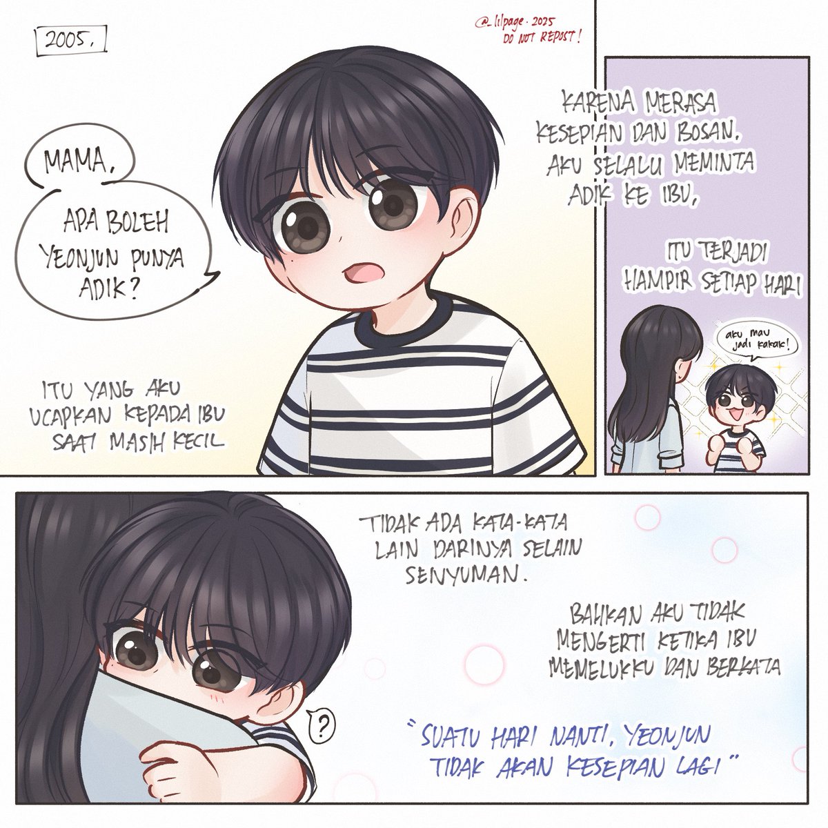 _lilpage's tweet image. kisah anak tunggal yang menginginkan sosok adik…

@TXT_members 
#TXTfanarts #투모로우바이투게더