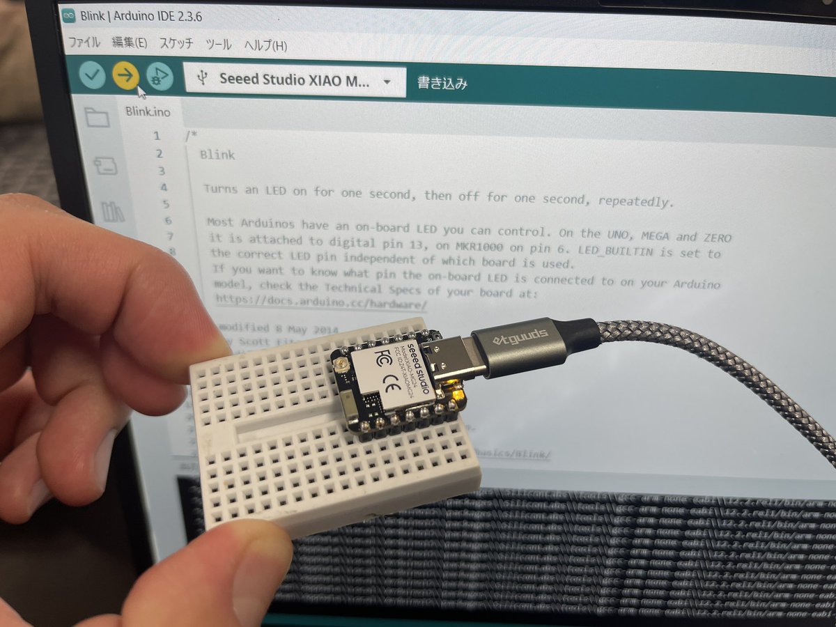 XIAO MG24 マイコンで遊ぶ