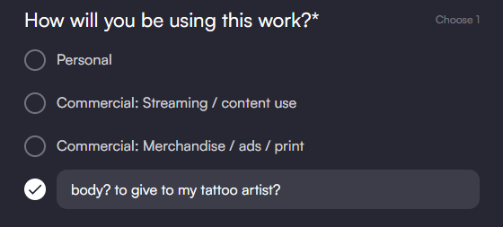yellowyttv's tweet photo. when you commission someone on vgen to design your next tattoo ( I'm not kidding ) https://t.co/4ml0AlKjpS