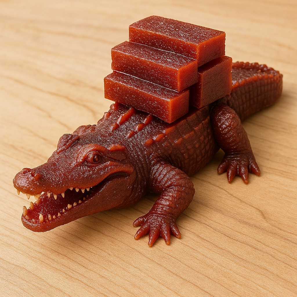 El_Tellecita's tweet photo. Bocadillo crocodilo https://t.co/PFcF5yDYYt