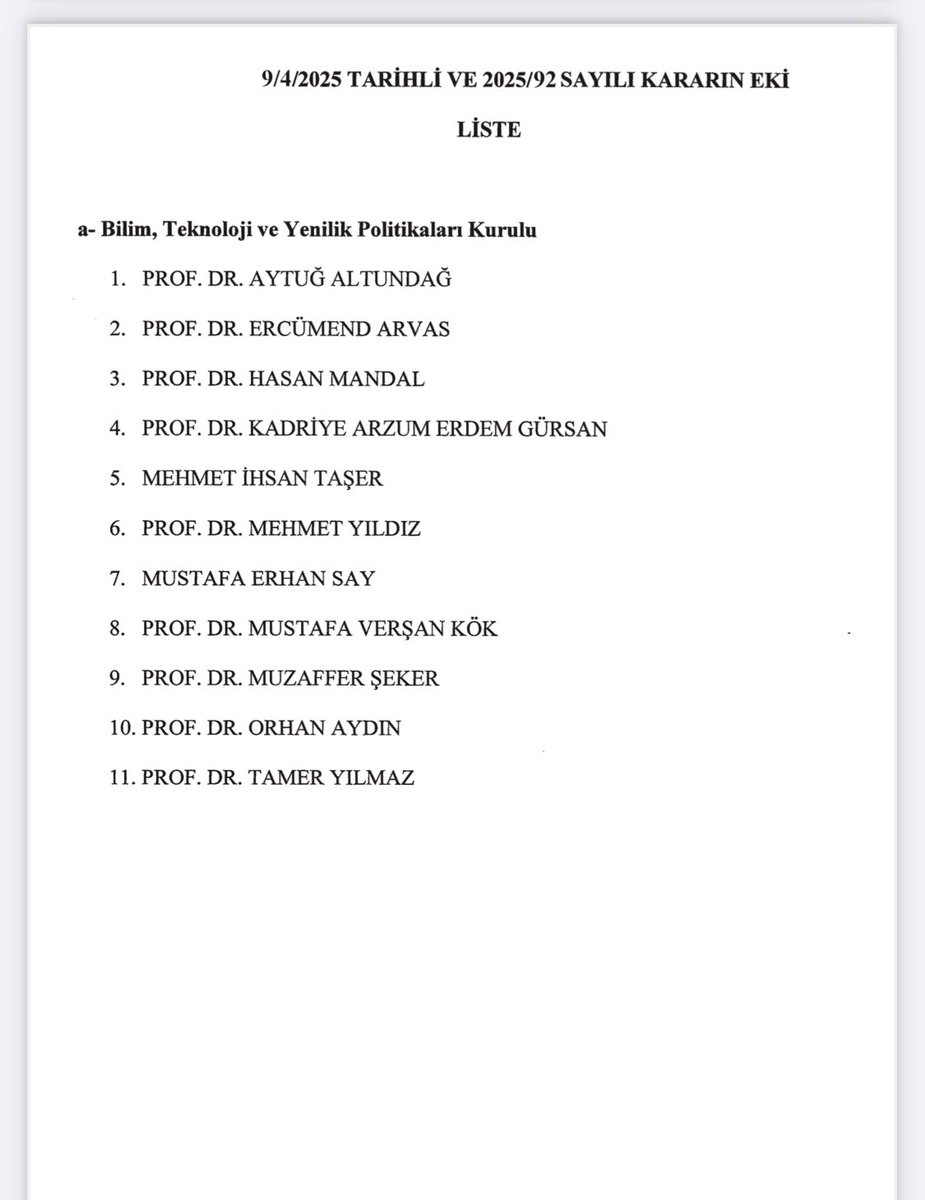 Maşallah, memlekette normal insan yok. Herkes Prof. Olmuş..