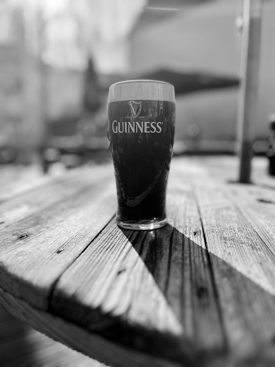 The best Guinness is a post-shoot Guinness 

—