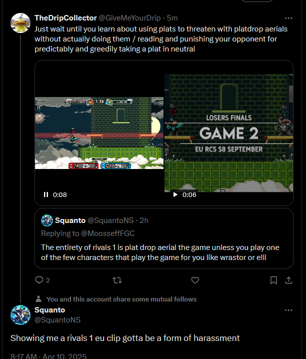 Instant reply + ad hominem + block all at once is crazy no? Dude didn't even try to respond to my argument