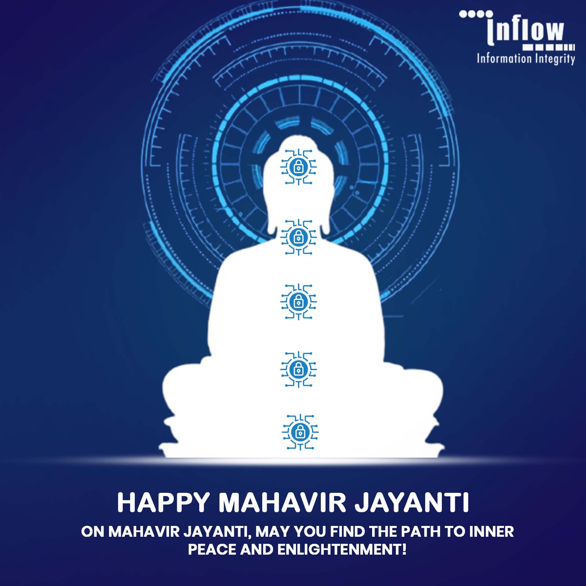 Peace is the ultimate strength! On this auspicious occasion of Mahavir Jayanti, let’s imbibe the values of forgiveness, self-discipline, and non-violence for a better world.
.
.
.
#InflowTechnologies #MahavirJayanti2025 #HappyMahavirJayanti2025