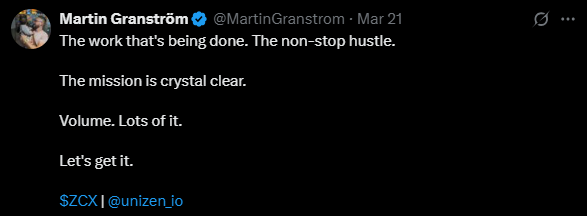 T1000003's tweet photo. Straight up mocking us by now @unizen_io?
I kinda like the shift to dark humor though 😅
#LFG #lotsofit #tonsofit #billionsofit $ZCX https://t.co/vULFtD79d9