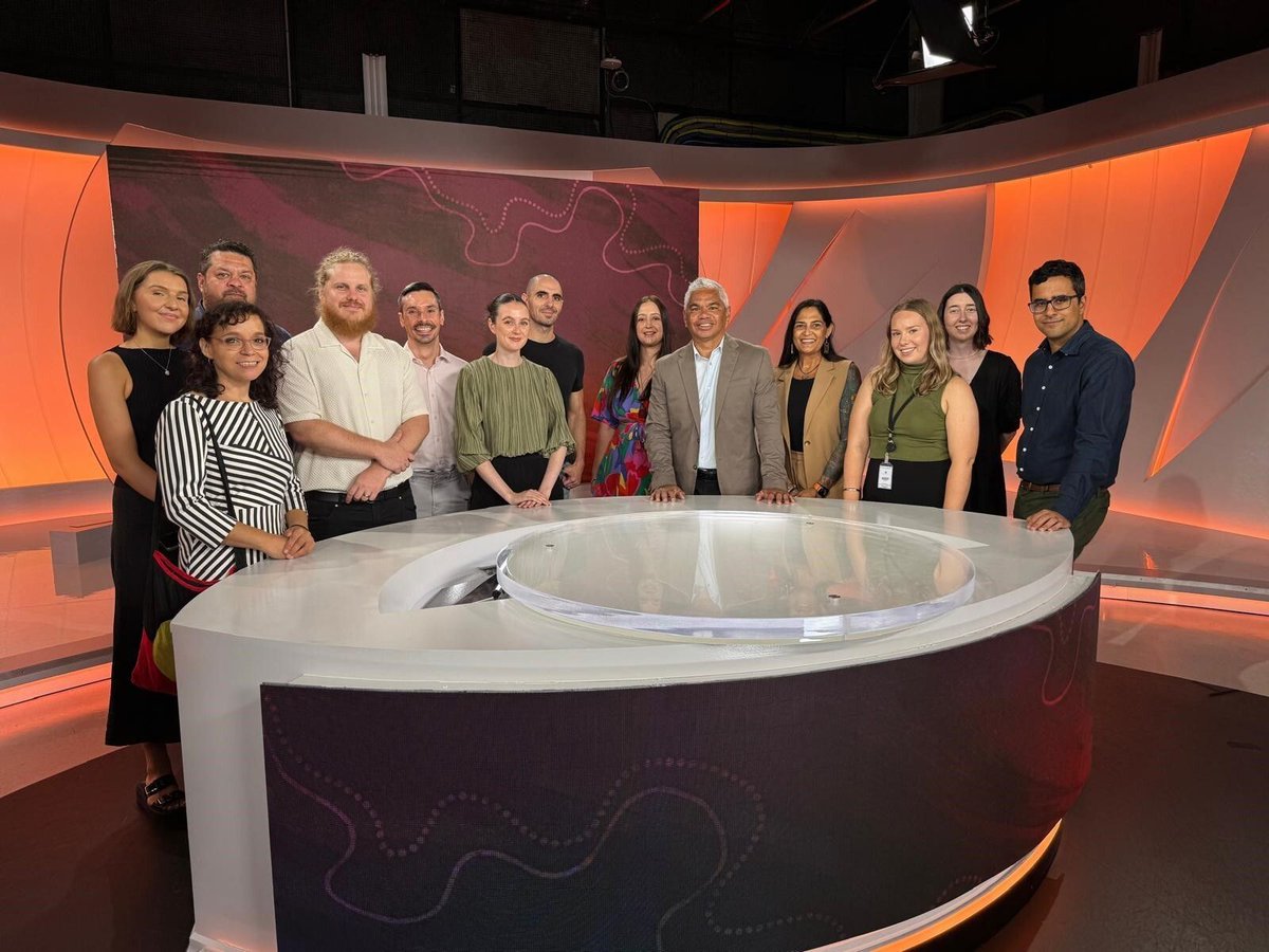 🎬 That's a wrap!

Presenting the IMMP Class of 2025 at <a href="/SBS/">SBS Australia</a> NITV with JP Janke and Maddei Secker 

<a href="/DrGuyCameron/">Guy Cameron 🦋 @guycameron.me</a> <a href="/BrookeRConley/">Brooke Conley</a> <a href="/CoenHird/">Coen Hird</a> <a href="/Keliyari13/">Kelli Owen</a> <a href="/JpaPitt/">Dr JP</a> <a href="/simonesherriff/">Williams</a> <a href="/BurnetInstitute/">Burnet Institute</a> @unimelb <a href="/WEHI_research/">WEHI (Walter and Eliza Hall Institute)</a> <a href="/Uni_Newcastle/">University of Newcastle</a> <a href="/UQ_news/">UQ News</a> <a href="/CSIRO/">CSIRO</a> <a href="/sahmriAU/">SAHMRI</a> <a href="/Sydney_Uni/">University of Sydney</a>