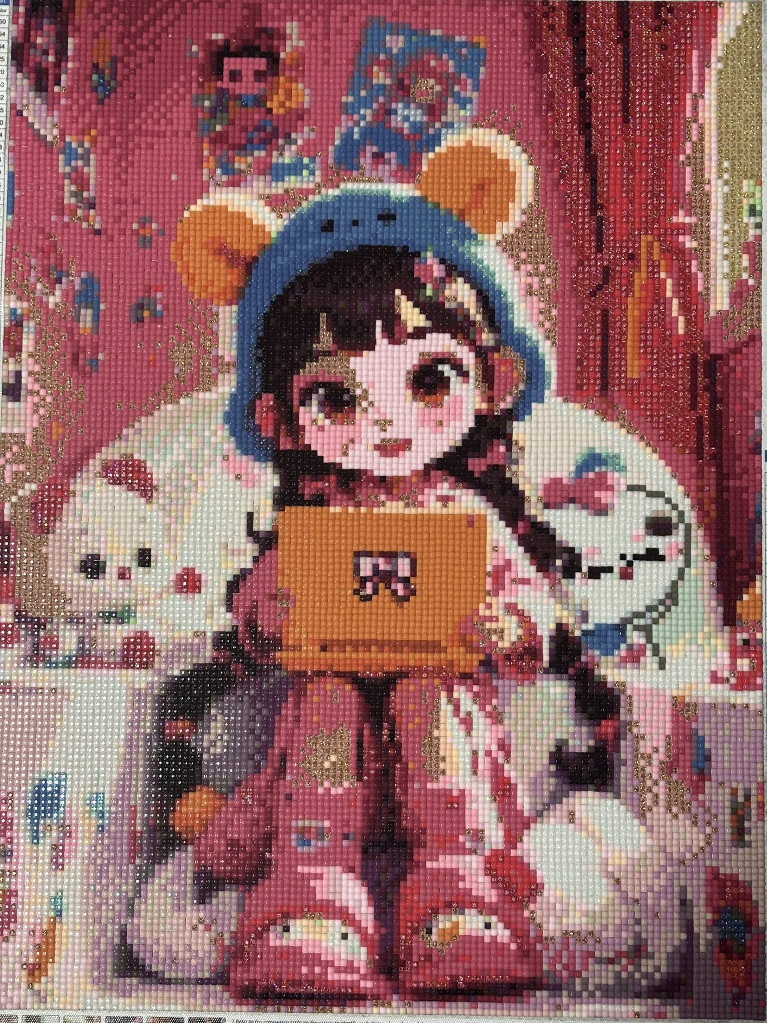 ダイヤモンドアート完成 - Search / X