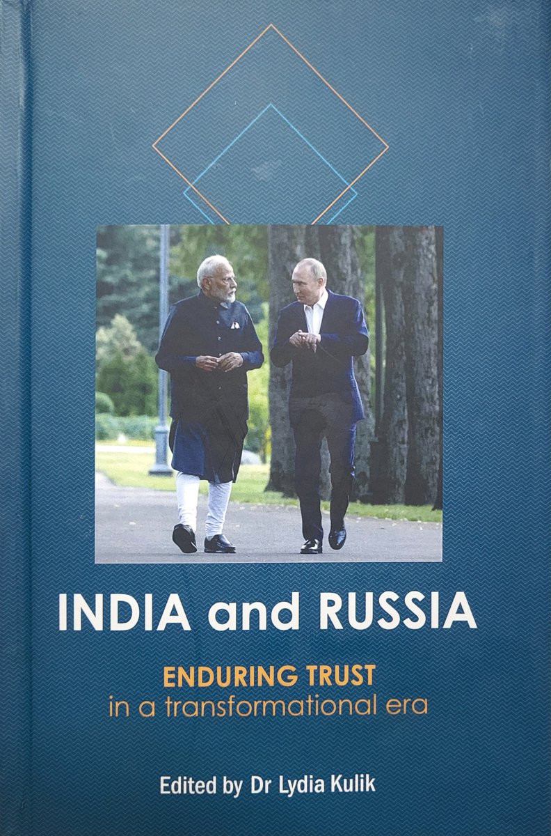 Our Ph.D. student, Mr. Aaryaman Nijhawan, published book chapter "Drones and Diplomacy: Reinventing Russia India Relations Post Ukraine Conflict", which integrates the book "India and Russia: Enduring Trust in a Transformational Era" 

#India #Russia #Ukraine #drones #Diplomacy