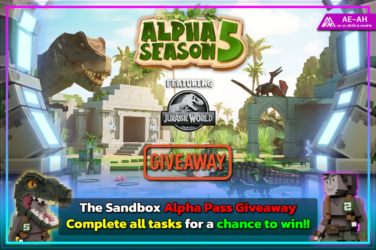 SmartWeb3God's tweet image. 🎟️5x @TheSandboxGame Alpha Pass Giveaway 

💰5 Winners - Each Gets an Alpha Pass (28 $SAND)

🎯How to enter
✅Like + RT + Follow @SmartWeb3God @AEAH_Crypto
✅Comment a screenshot from any map in The Sandbox SS5
📅Deadline: 16 APR 2025, 10:00 AM (UTC+0)

#Giveaway #SmartWeb3God