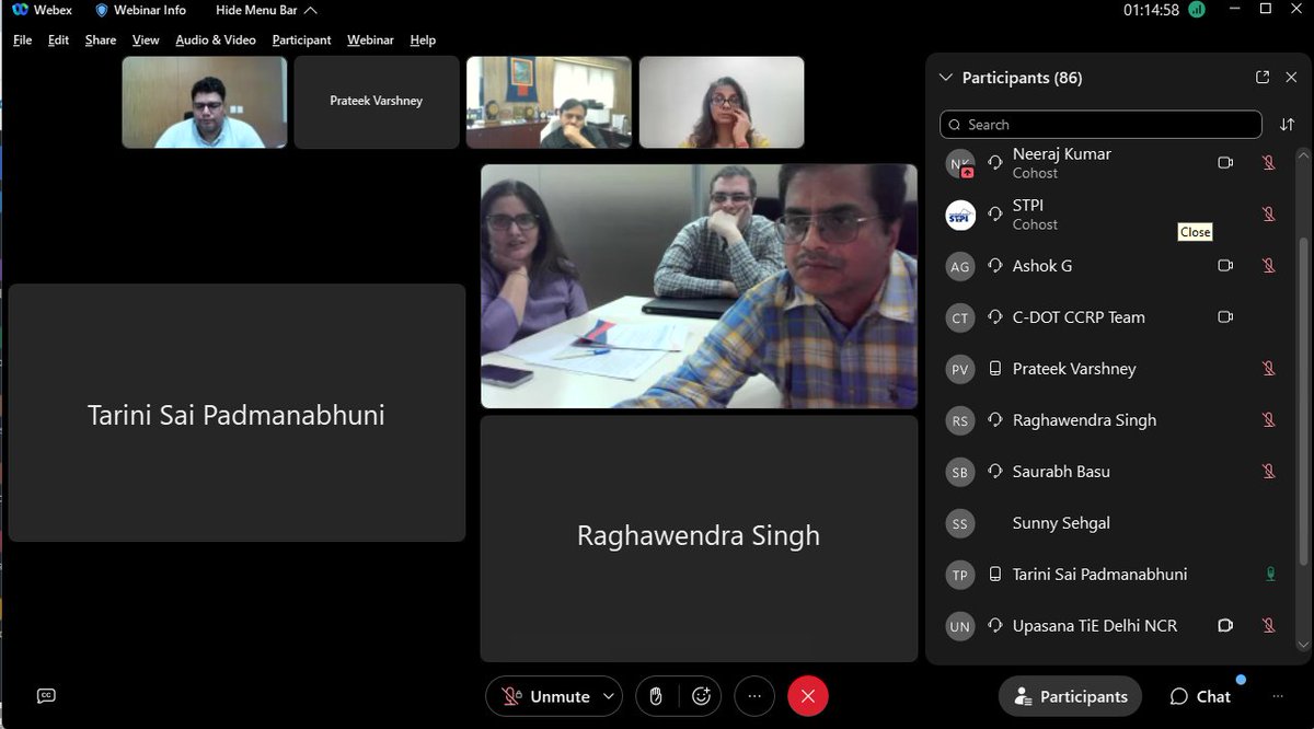 GurugramStpi's tweet photo. 🚀 @GurugramStpi hosted an insightful webinar on 'Empowering Innovation,' where startups explored how the @CDOT_India 'Samarth Incubation Program' can propel their innovation journey forward.
💡 Don’t miss this opportunity.. 
📷 Apply now: https://t.co/GoJFIBp7St
@stpiindia https://t.co/A2LdxuxhVp