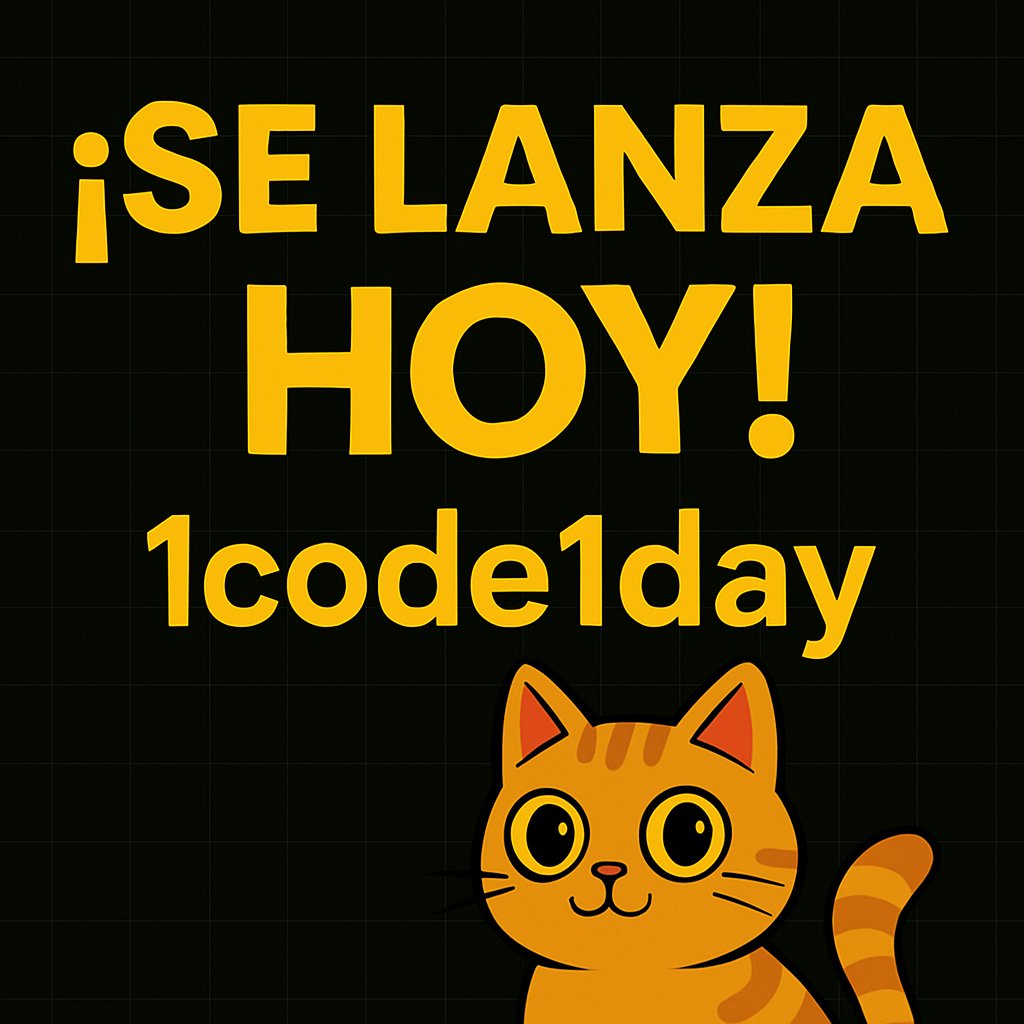 1code1day's tweet photo. Ya está abierta de manera oficial  https://t.co/oiuwsOWX8p puedes entrar y probar suerte con el reto de hoy </feliz jueves> #1code1day #dailycodechallenge #FelizJueves https://t.co/s9ACisA6zt