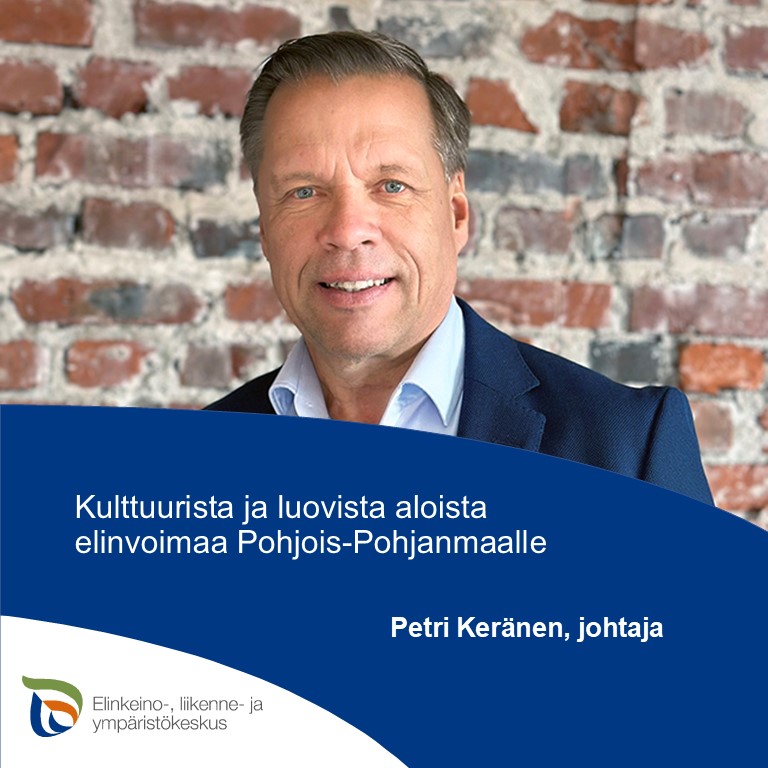 🎉 Johtaja Petri Keräsen blogin aiheena kulttuurista ja luovista aloista elinvoimaa Pohjois-Pohjanmaalle sekä uusi teemauutiskirje.

👉Blogi ja linkki uutiskirjeeseen: pohjoispohjanmaanely.blog/2025/04/08/kul…

#ELYkeskus #EUrahoituspohjoisessa #luovatalat #elinkeino #työllisyys #osaaminen