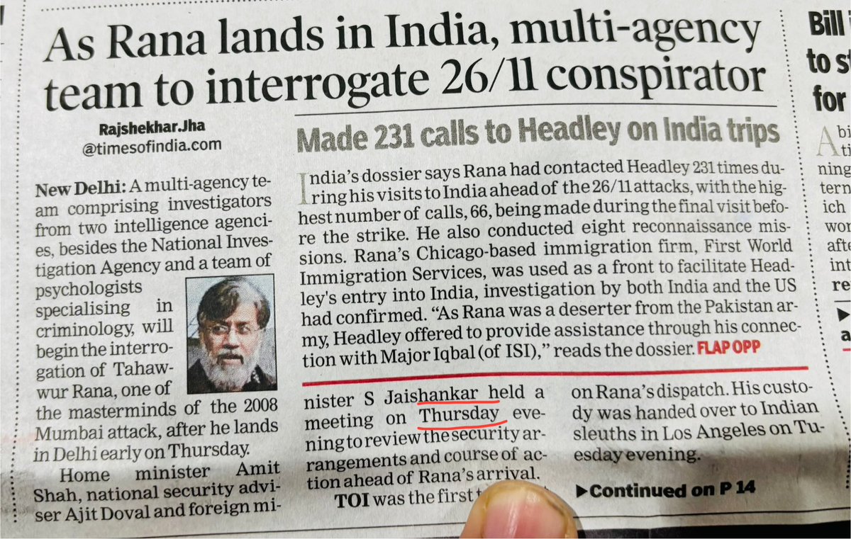 upendrau1980's tweet photo. Why Media Needs to Be More Vigilant and Responsible ?

My mornings are incomplete without reading newspaper. It's a daily habit that goes without fail. 

While reading today's newspapers (both Hindi & English) a mistake came into notice. The Hindi newspaper entailed about HM's meeting on Rana's extradition, that was held on Wednesday. Whereas, the English newspaper wrote it as, Thursday (i.e. today).

A newspaper goes for publishing by midnight, even the morning prints are out by 3.30am.

Obviously, english one has mistakenly written Wednesday as Thursday.

Reason am pointing this out is, we trust whatever we read. The media needs to be more vigil and attentive to smallest of the details before publishing a news. 

Accuracy and Integrity are the highest order of etiquette that media needs to follow. 

The risk of disseminating misinformation or biased content is higher if news is AI-generated and not thoroughly vetted.

Media outlets have a duty to be transparent about their use of AI and to actively work towards minimizing any potential harm.

In an era where news can go viral in seconds, the responsibility of media to provide reliable information is paramount. AI can help in fact-checking and verifying sources, but human oversight is essential to maintain accountability and trust with the audience.

Trust in media is already fragile. All media houses must ensure that their news perfectly checked and reviewed and proof wdited to avoid further erosion of public confidence. Additionally, clear communication about how AI is used and the safeguards in place can help build and maintain trust.

In this digital era, print media is still holding grounds. So, media houses need to scale up their performance. 

Vigilance, ethical practices, and a commitment to accuracy are more important than ever to ensure that the news remains a reliable pillar of our society.

Note: Deliberately avoided the name of newspaper as I love reading print editions and want more quality ones in future. 

#Media
#toi 
@TOIIndiaNews 
@NavbharatTimes 
@TOIDelhi