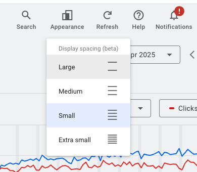 Not a fan of this Display spacing option. Somehow none of the settings match 'set it to what it used to be'
#ppcchat #googleads