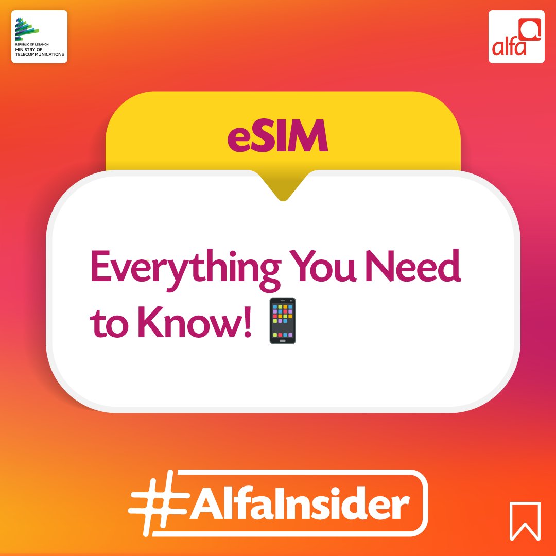 AlfaTelecom's tweet photo. #AlfaInsider: Switch to eSIM & experience seamless connectivity!
Enjoy dual numbers, easy switching, and enhanced security all without a physical SIM. ๐ฒ
Read the thread โฌ๏ธ to learn more & save for future reference!
#eSIM #AlfaTelecom #StayConnected #TechUpgrade #DigitalLife https://t.co/XTO44bQ3ME