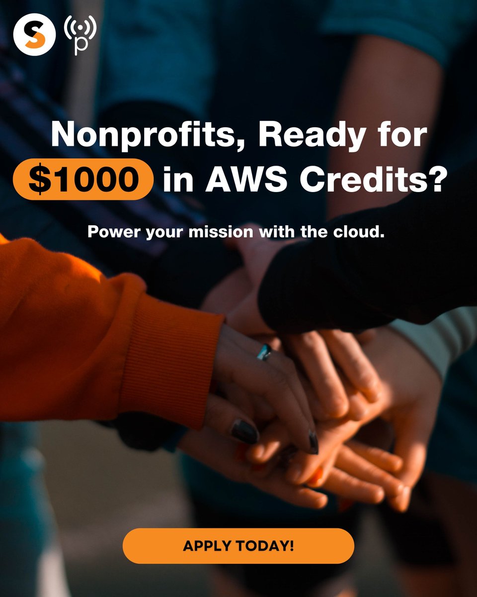 TechSoupSAfrica's tweet image. Getting started with AWS is easy:

✅ Verify your nonprofit status via TechSoup
✅ Apply for $1000 in AWS credits 
✅ Start using cloud services to power your mission

Apply here: buff.ly/SWTLIQZ 

#AmazonForNonprofits #TechSoupProducts #TechforNonprofits #Nonprofits