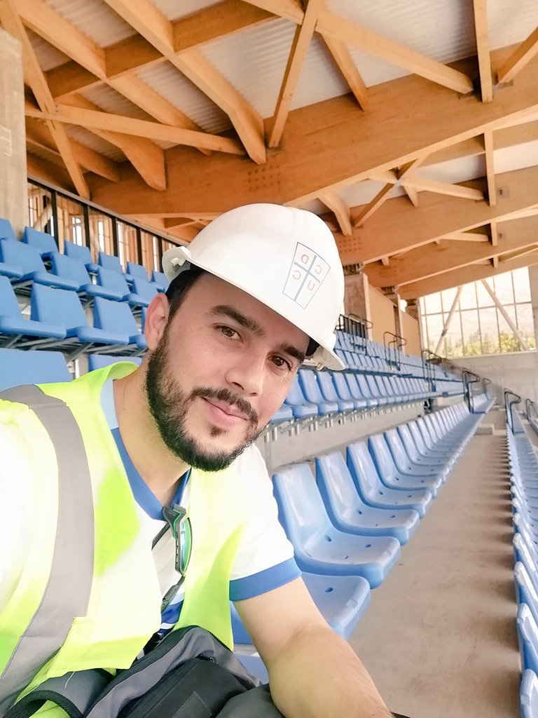 AndresVelascoF's tweet photo. Algo de lo que fue el tour por el futuro arena claro. Una luz de esperanza en este oscuro momento #LosCruzados https://t.co/4CP1W57PUR