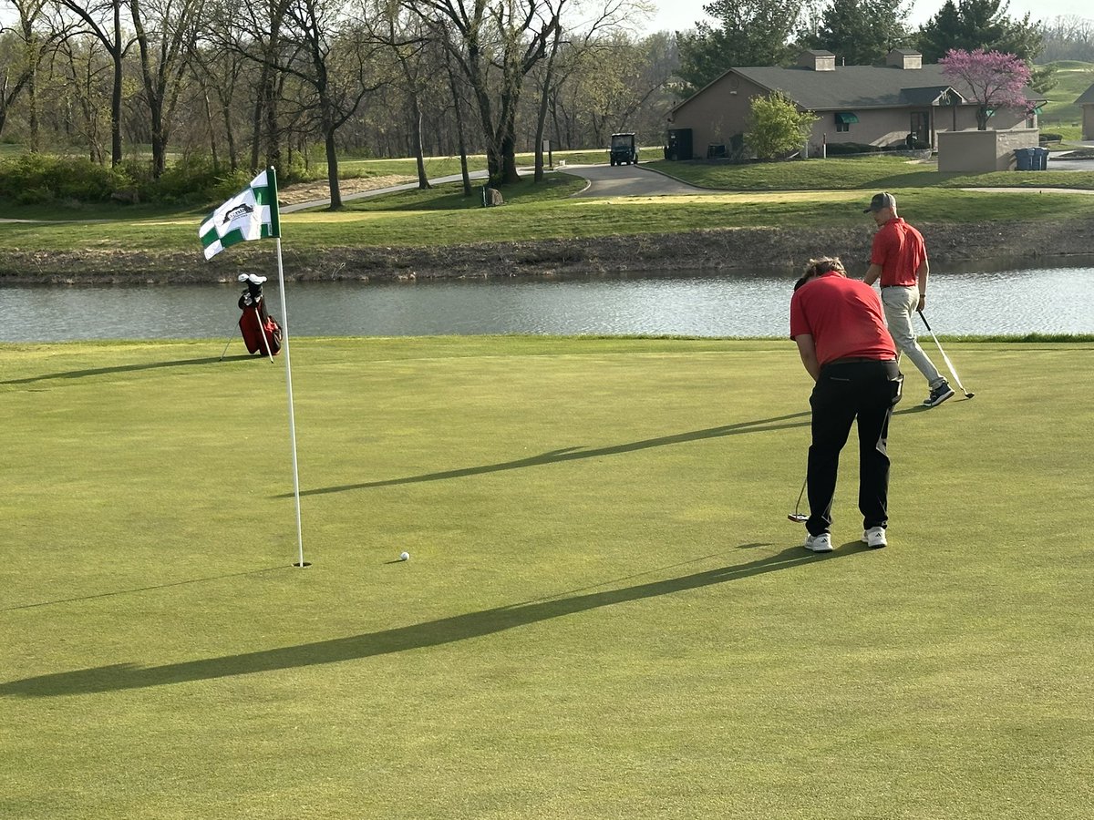 Beautiful day for golf! #fortproud