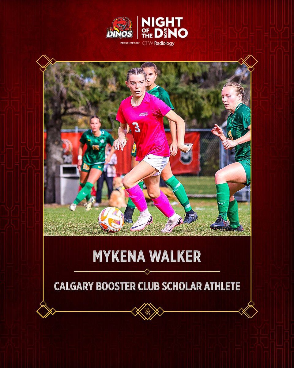 UCalgary Dinos (@ucdinos) on Twitter photo The winners of the <a href="/cgyboosterclub/">Calgary Booster Club</a> Scholar-Athlete Awards are:
Max Cook 🏃
Hannah Johnsen 🏊
Adam Kydd 🏒
Mykena Walker ⚽
Congratulations Dinos! 🦖
#GoDinos #NOTD The winners of the <a href="/cgyboosterclub/">Calgary Booster Club</a> Scholar-Athlete Awards are:
Max Cook 🏃
Hannah Johnsen 🏊
Adam Kydd 🏒
Mykena Walker ⚽
Congratulations Dinos! 🦖
#GoDinos #NOTD