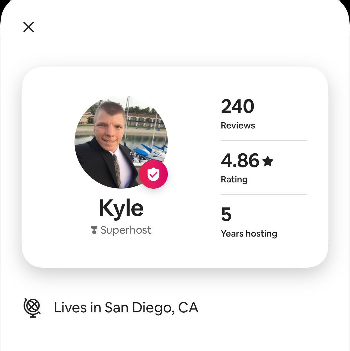 sunnylovessadie's tweet photo. @ttatiffany @Airbnb Also, Do NOT rent from Kyle (San Diego, CA) — he has tried to handle things under the table and lied to us about the amount of refund we could receive from Airbnb. https://t.co/sqn1uknloG