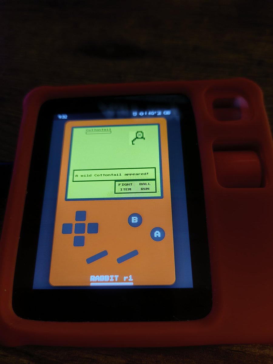 PhoxStory's tweet image. Playing Rabbit Quest, that I made with rabbitOS intern and in turn completed my quest to play it on my rabbit r1. Thanks @rabbit_hmi for letting me do rad things!