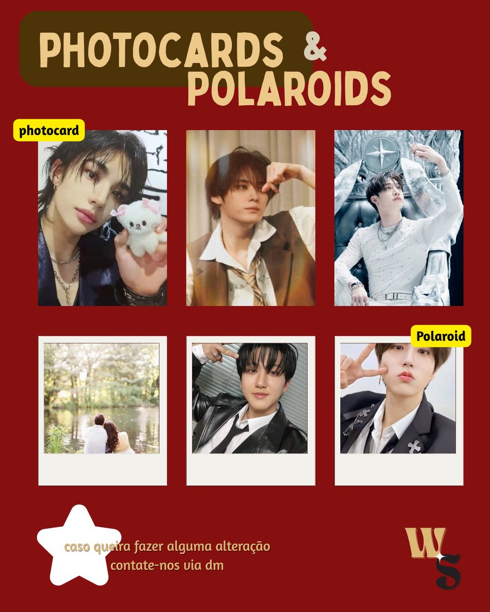 studio_wolf's tweet photo. Photocards e polaroids 
Combos Personalizados 
#fy #KPOP #fanmade #stay #StrayKids_dominATE https://t.co/kPhGixX3MW