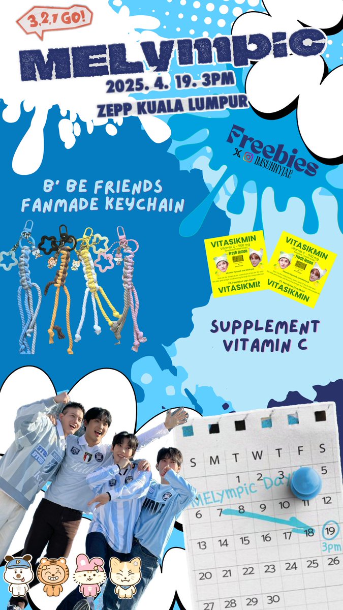 Imsunnyjae's tweet photo. Let's fun and sing together Melodies!
I'll bring limited freebies for you at Melympic BTOB Fancon 
📍Zepp Kuala Lumpur 
- RT and Like this tweet, Follow me is optional 
- Kindly say hi and show me this tweet or IG post if you want to claim
- DM if you want to trade
#BTOBinKL https://t.co/o1TN8LKhsO