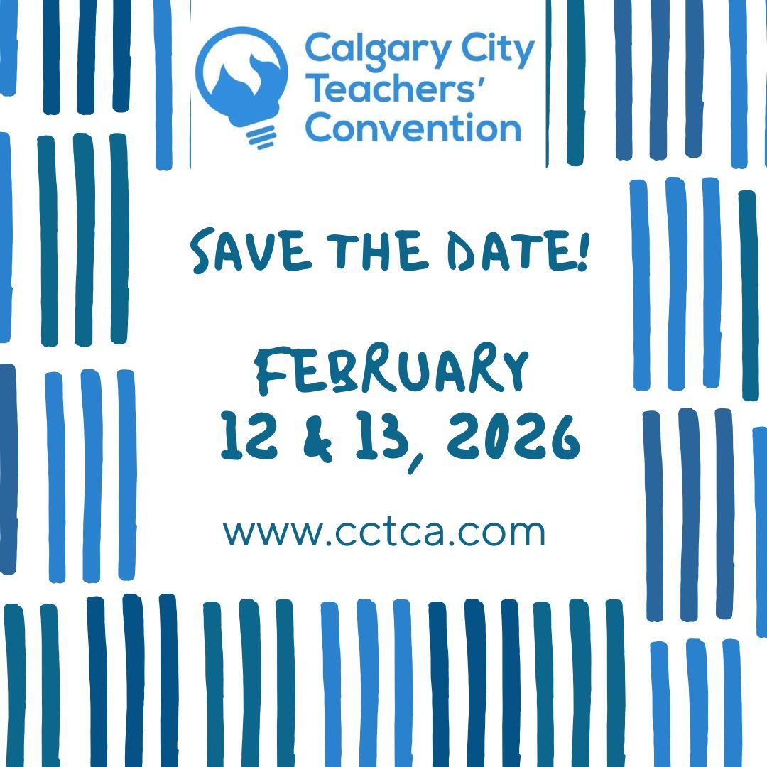 CCTCA (@cctca) on Twitter photo Even though the 24/25 school year is still ongoing, our preparations for #CCTCA2026 are already underway. Keep an eye out for more updates!
#CalgaryTeachers #TeachersConvention #WeAreTeachers #AlbertaTeachers Even though the 24/25 school year is still ongoing, our preparations for #CCTCA2026 are already underway. Keep an eye out for more updates!
#CalgaryTeachers #TeachersConvention #WeAreTeachers #AlbertaTeachers
